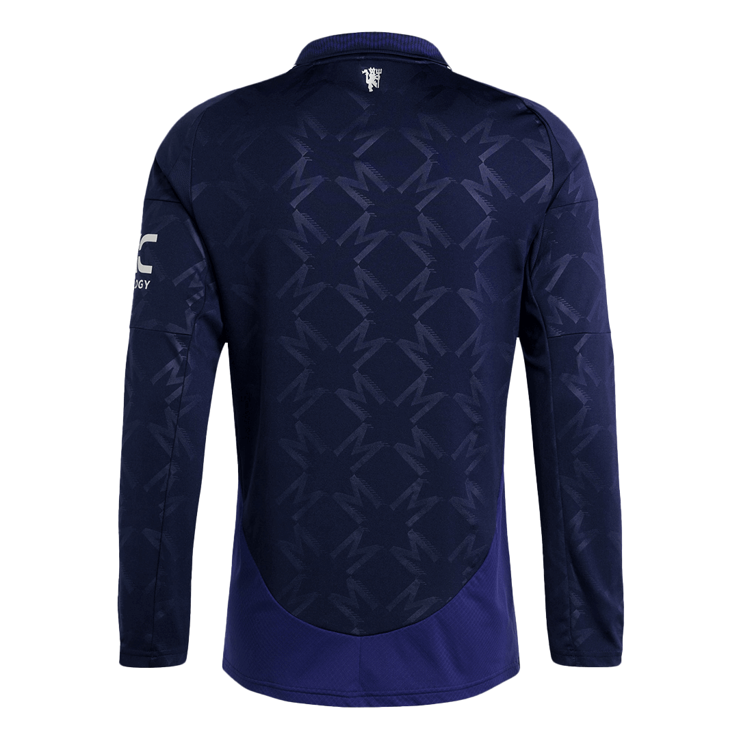 Manchester United Long Sleeve Jersey Away Football Shirt - bestsoccerstore