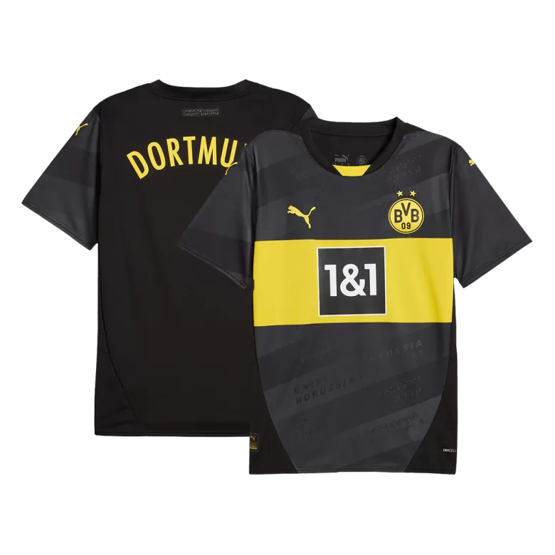 Borussia Dortmund Soccer Jersey Away Custom Shirt 2024/25 - bestsoccerstore