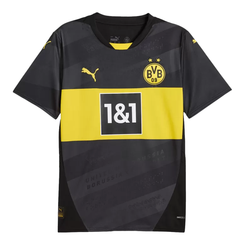 Borussia Dortmund Soccer Jersey Away Custom Shirt 2024/25 - bestsoccerstore