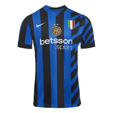 Inter Milan Soccer Jersey Home Custom Shirt 2024/25 - bestsoccerstore