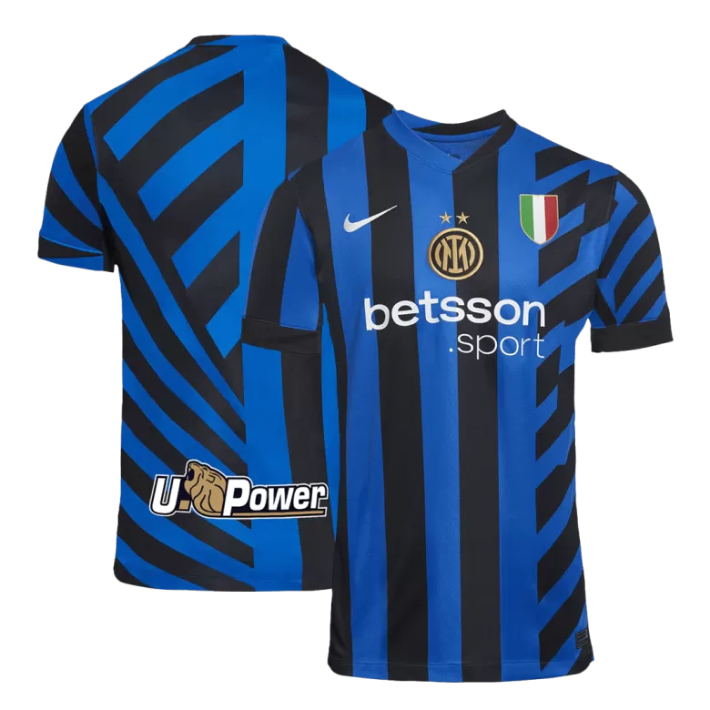 Inter Milan Soccer Jersey Home Custom Shirt 2024/25 - bestsoccerstore