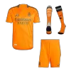 Authentic Real Madrid Jersey Custom Away Soccer Full Soccer Kit 2024/25 - bestsoccerstore