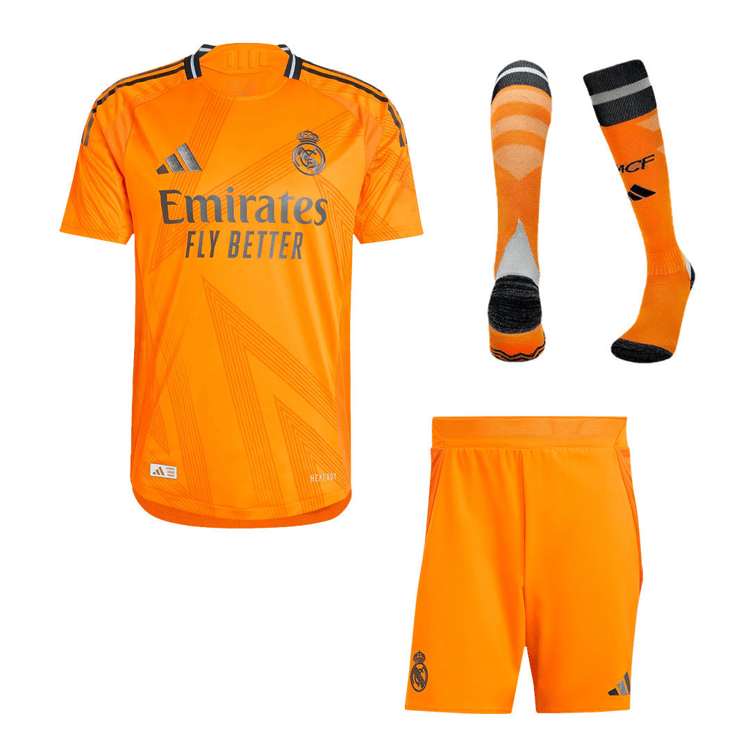 Real Madrid Away Custom Player Version Full Soccer Kit - bestsoccerstore