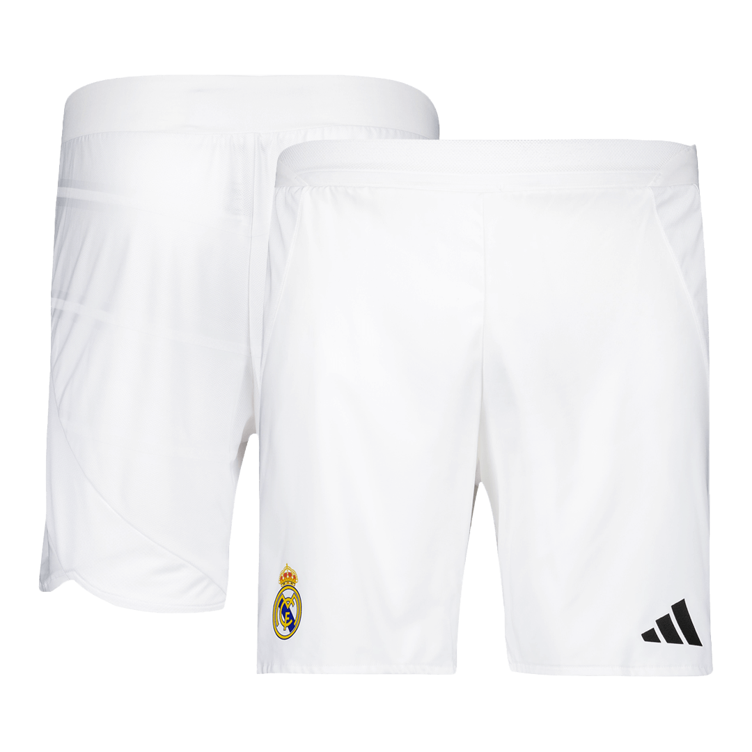 Real Madrid Home Custom Player Version Soccer Shorts - bestsoccerstore