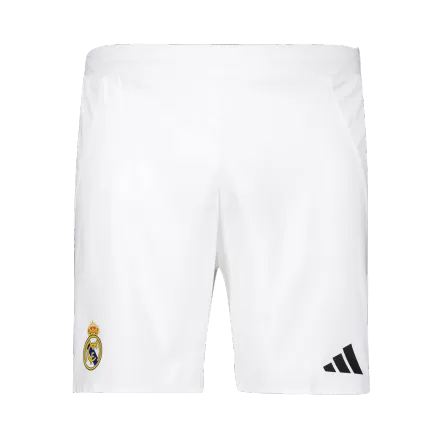 Authentic Real Madrid Soccer Shorts Custom Home 2024/25 - bestsoccerstore