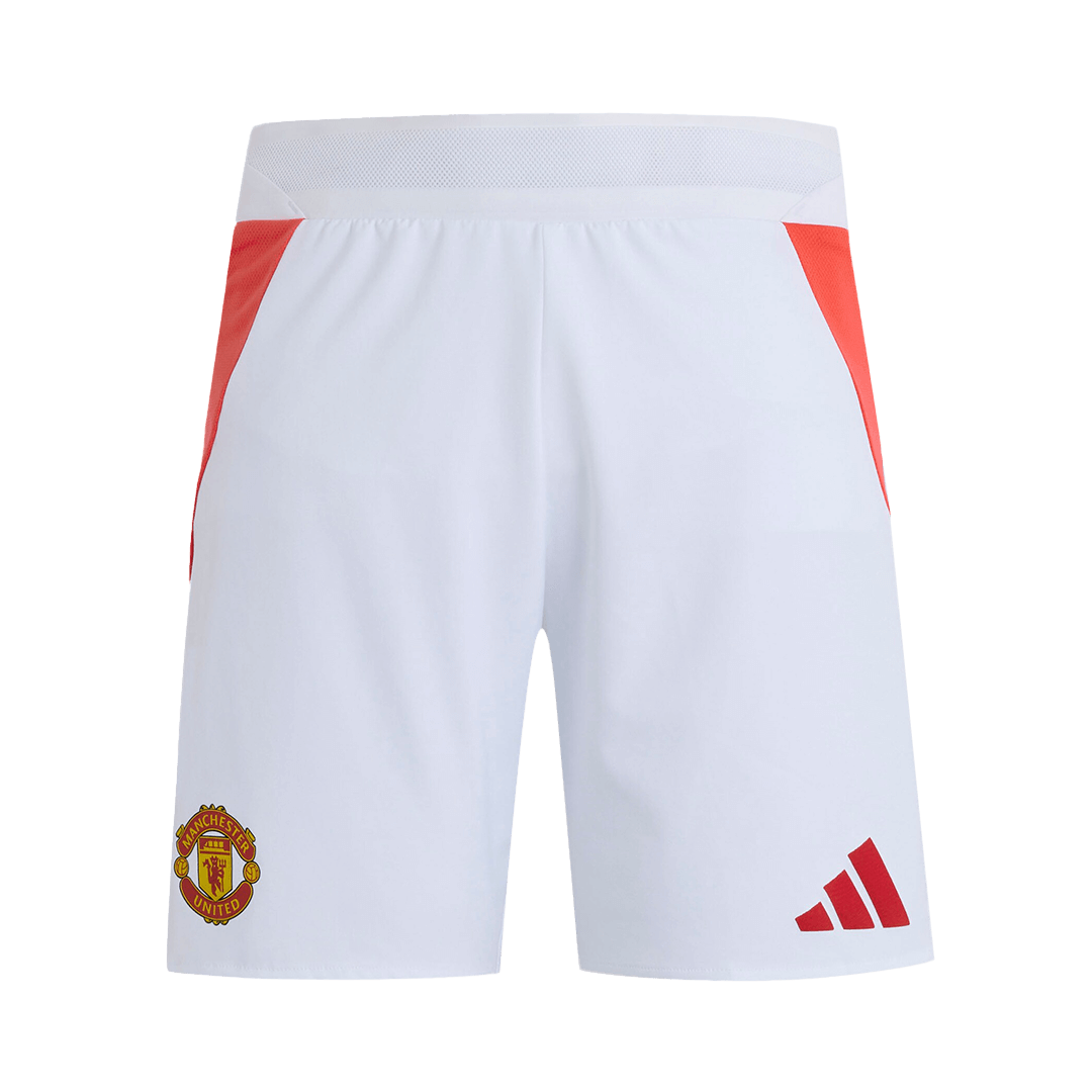Manchester United Home Custom Player Version Soccer Shorts - bestsoccerstore