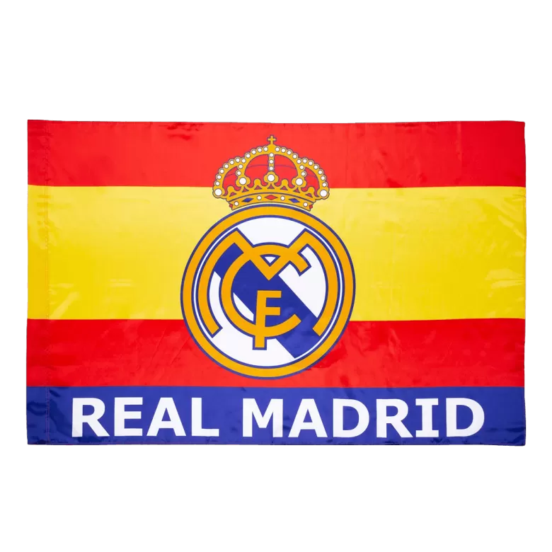 Real Madrid Team Flag Red - bestsoccerstore