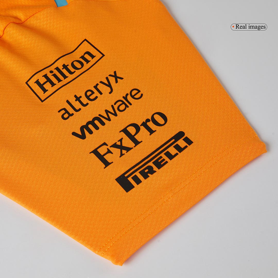 McLaren F1 Orange Team Polo - bestsoccerstore