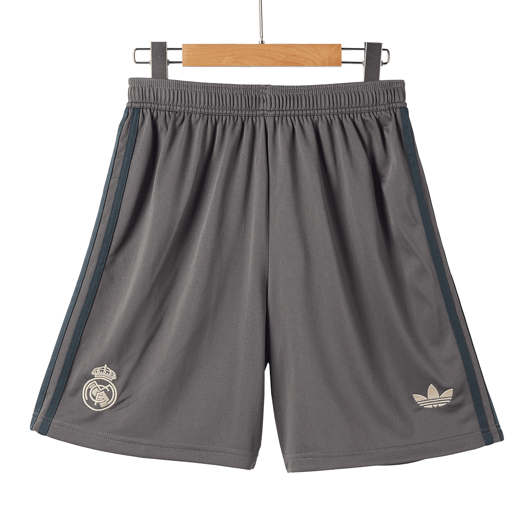 Real Madrid Soccer Shorts Custom Third Away - bestsoccerstore