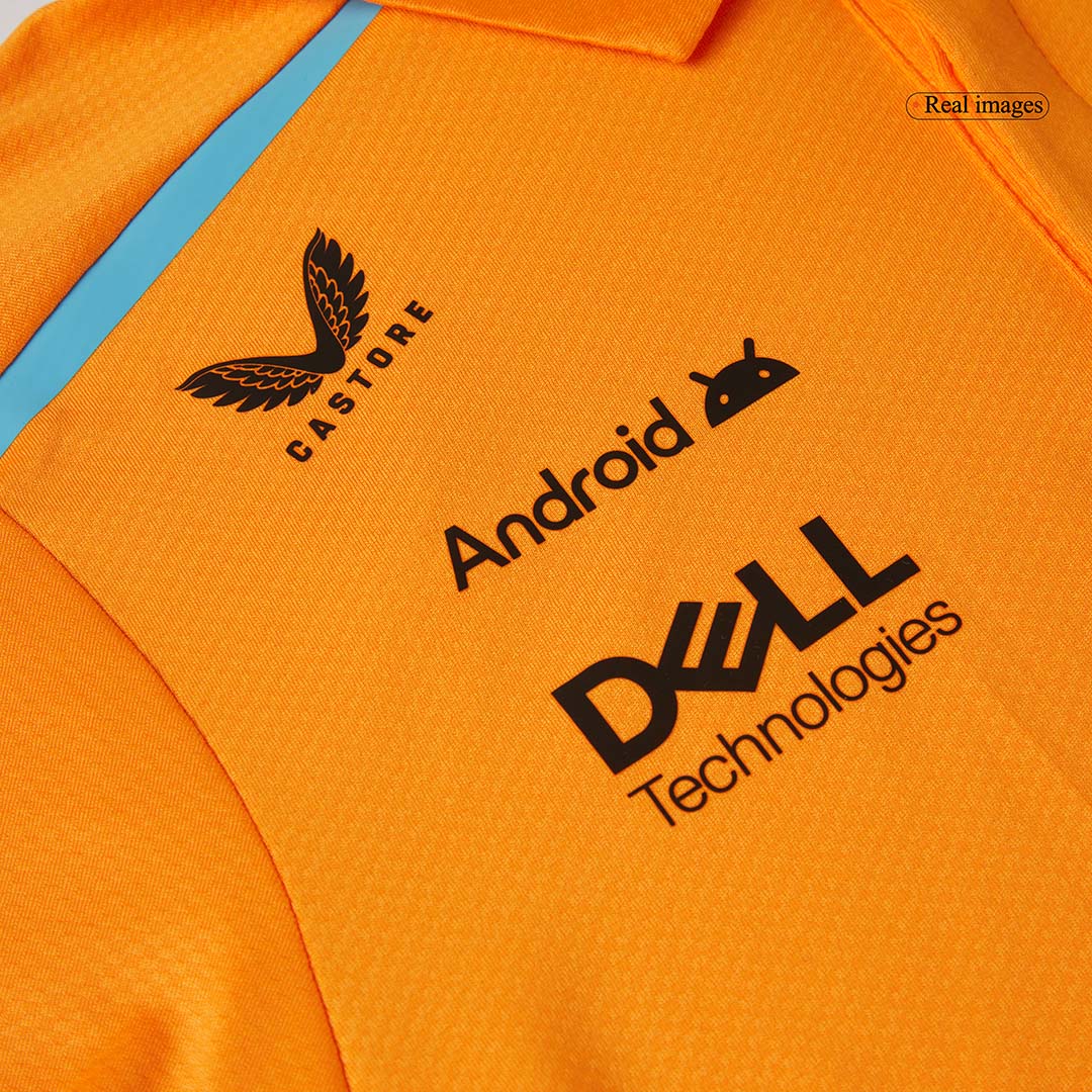 McLaren F1 Orange Team Polo - bestsoccerstore