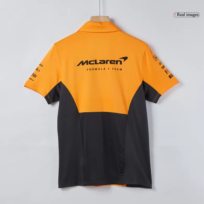 McLaren F1 Orange Team Polo 2024 - bestsoccerstore