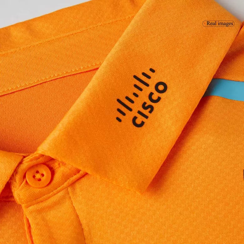 McLaren F1 Orange Team Polo 2024 - bestsoccerstore