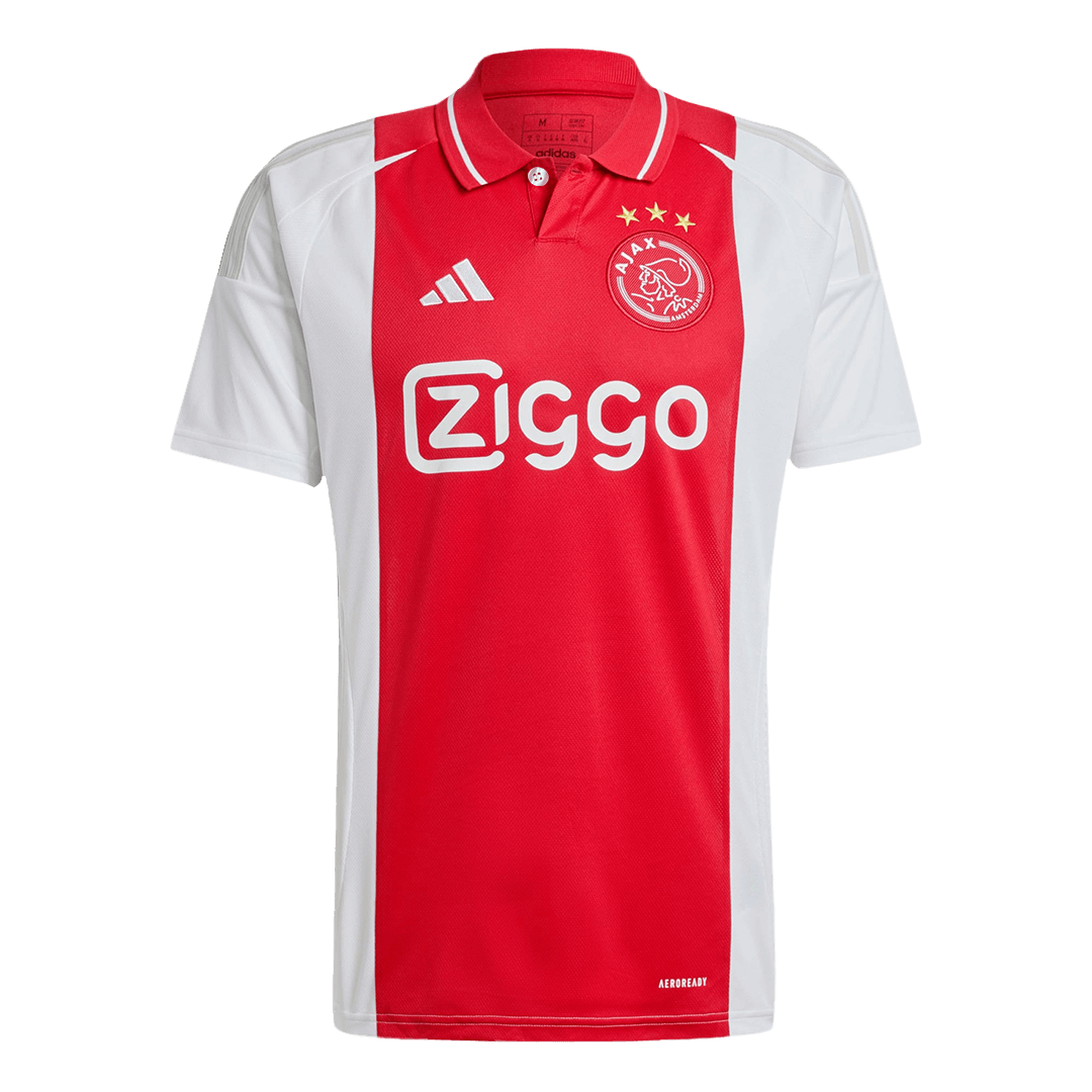 Ajax Soccer Jersey Home Custom Shirt - bestsoccerstore