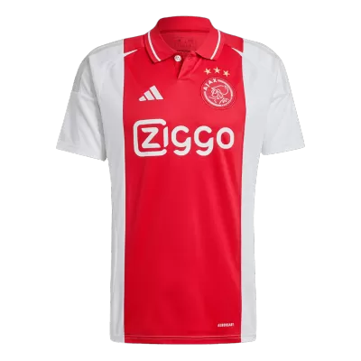 Ajax Soccer Jersey Home Custom Shirt 2024/25 - bestsoccerstore