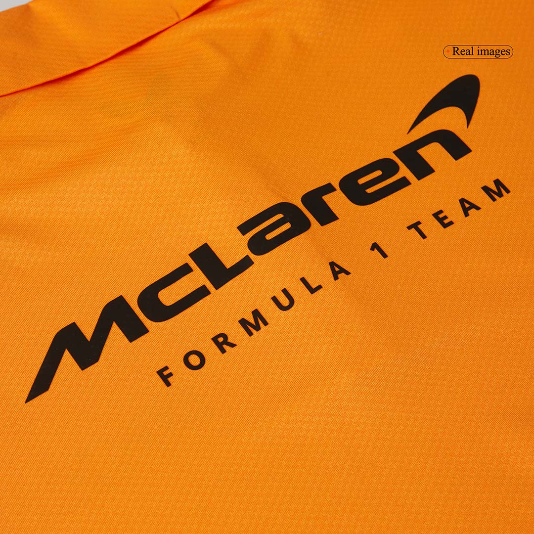 McLaren F1 Orange Team Polo - bestsoccerstore