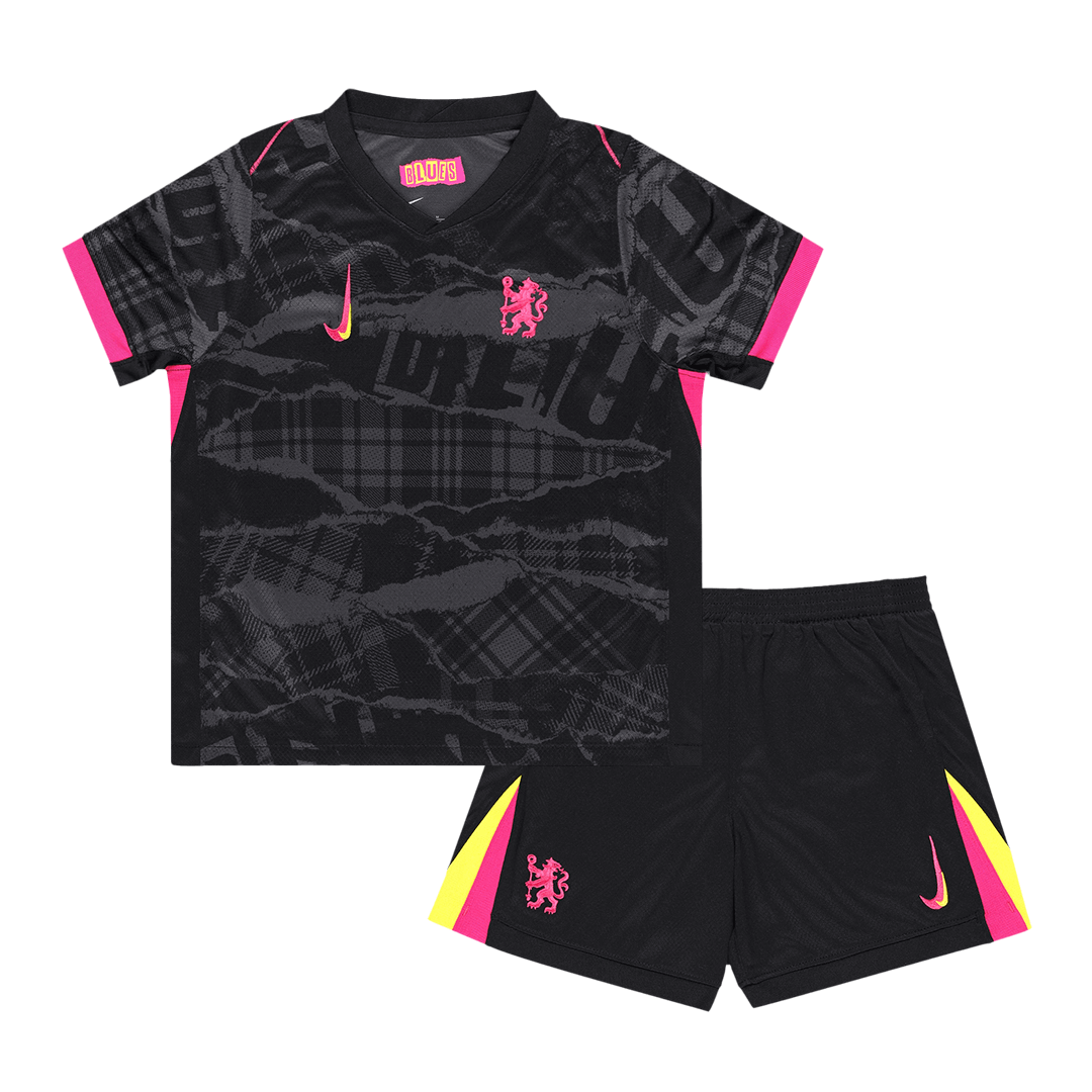 Kids Chelsea Custom Third Away Soccer Kits 2024/25 | Bestsoccerstore
