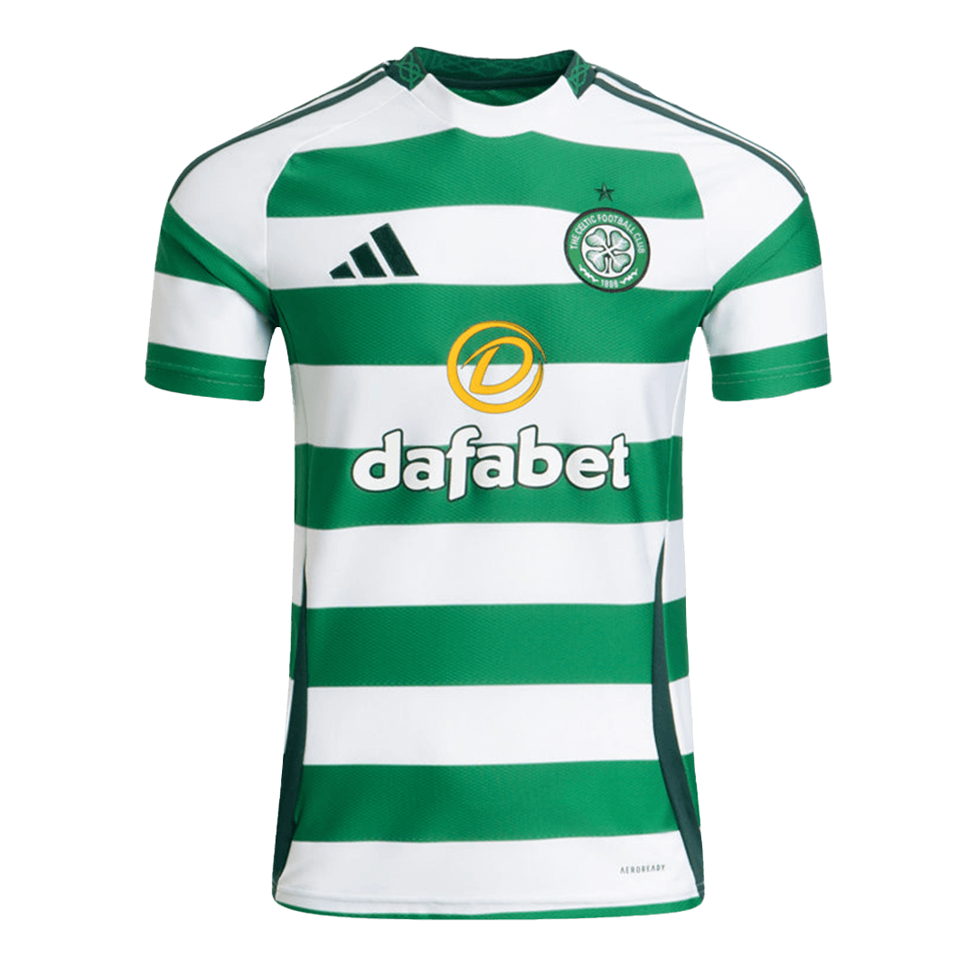 Celtic Soccer Jersey Home Custom Shirt - bestsoccerstore