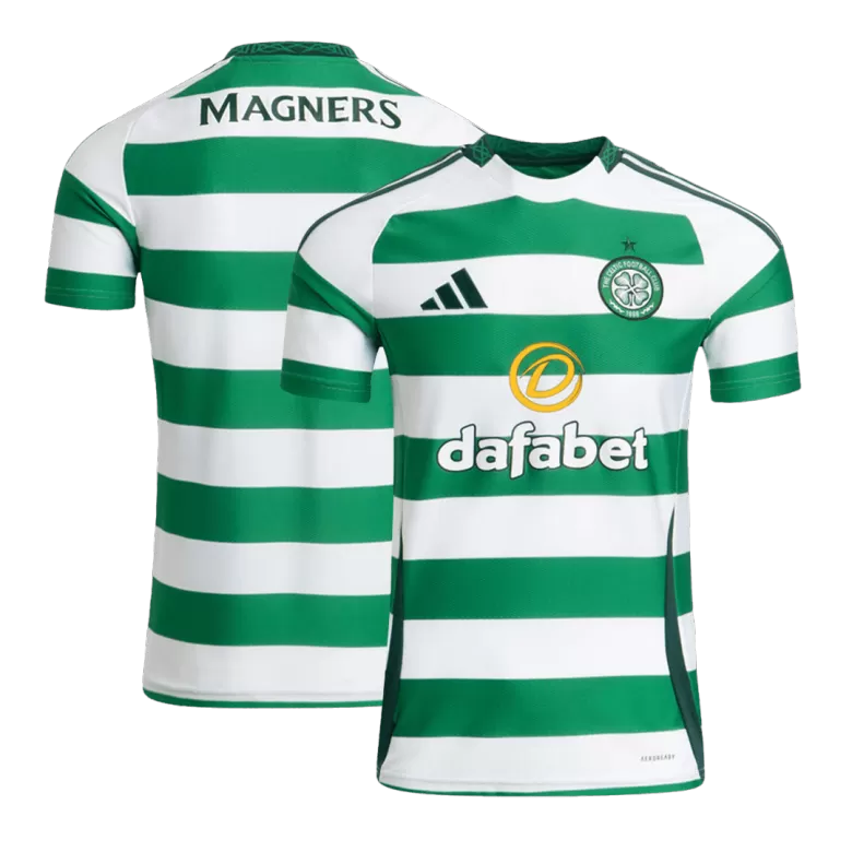 Celtic Soccer Jersey Home Custom Shirt 2024/25 - bestsoccerstore