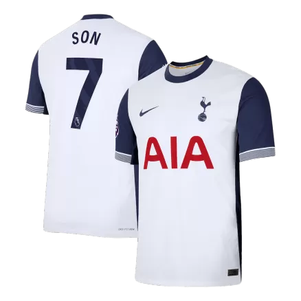 Authentic SON #7 Soccer Jersey Tottenham Hotspur Home Shirt 2024/25 - bestsoccerstore