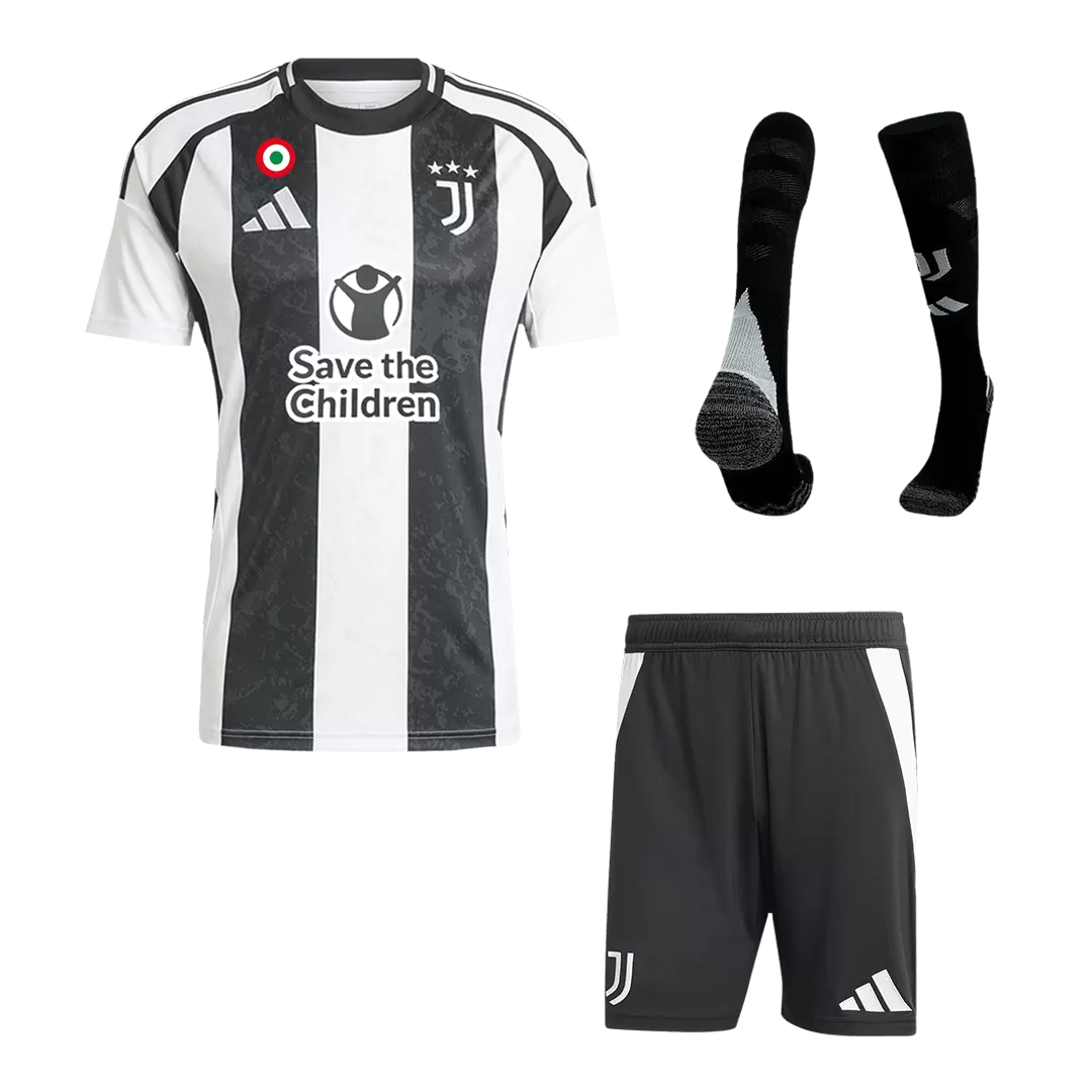 Juventus Home Custom Full Soccer Kit 2024 25 Bestsoccerstore