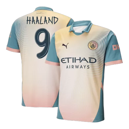 HAALAND #9 Manchester City Soccer Jersey Fourth Away Custom Shirt 2024/25 - bestsoccerstore