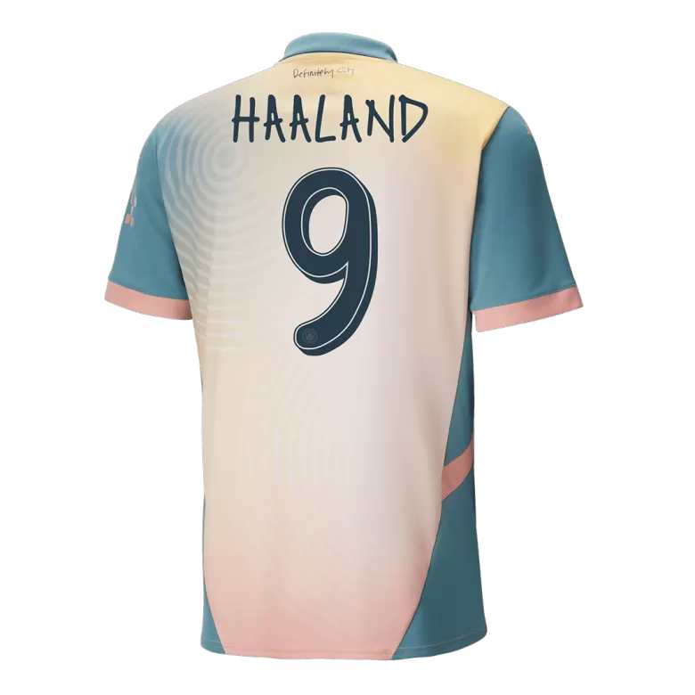 HAALAND #9 Manchester City Soccer Jersey Fourth Away Custom Shirt 2024/25 - bestsoccerstore