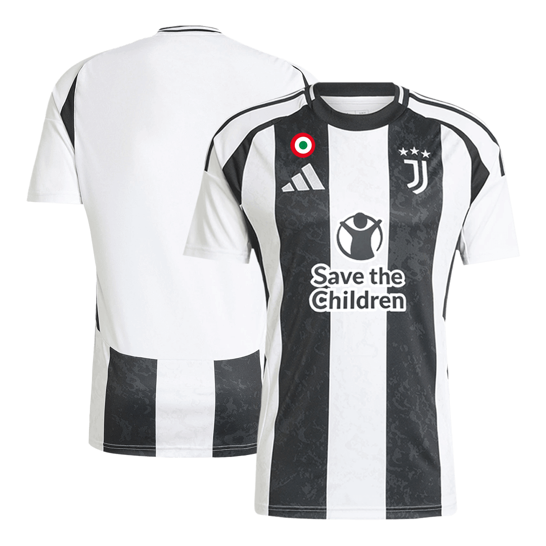 Juventus Soccer Jersey Home Custom Shirt-Save The Children - bestsoccerstore