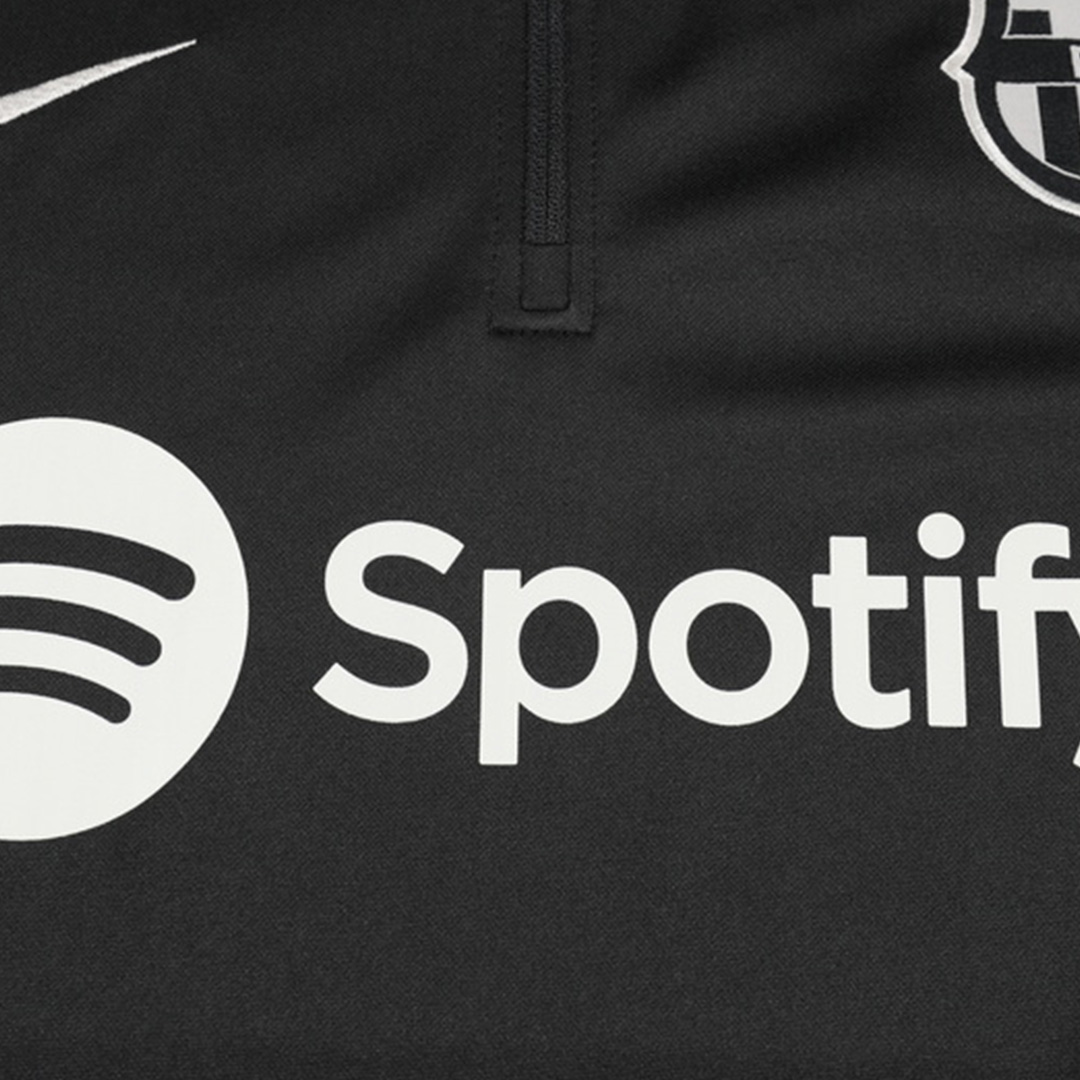 Barcelona 1/4 Zipper Sweatshirt Soccer Training Kit - bestsoccerstore