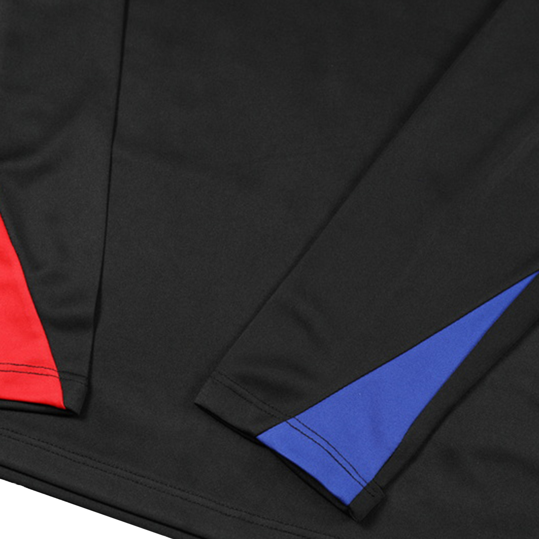 Barcelona 1/4 Zipper Sweatshirt Soccer Training Kit - bestsoccerstore