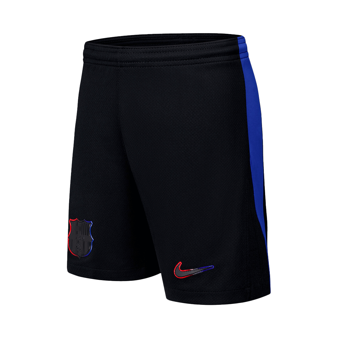 Barcelona Soccer Shorts Custom Away - bestsoccerstore
