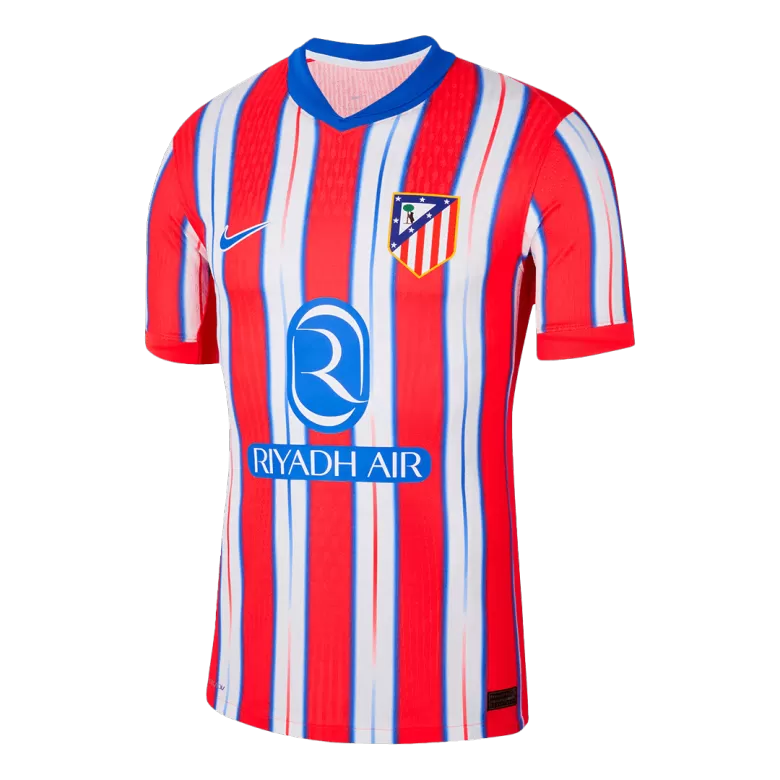 Authentic J.ALVAREZ #19 Soccer Jersey Atletico Madrid Home Shirt 2024/25 - bestsoccerstore