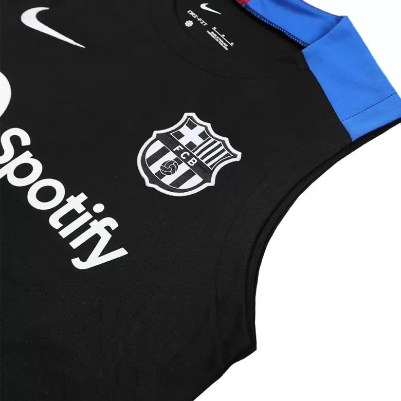 Barcelona Pre-Match Soccer Jersey Vest Kit(Jersey+Shorts) 2024/25 - bestsoccerstore