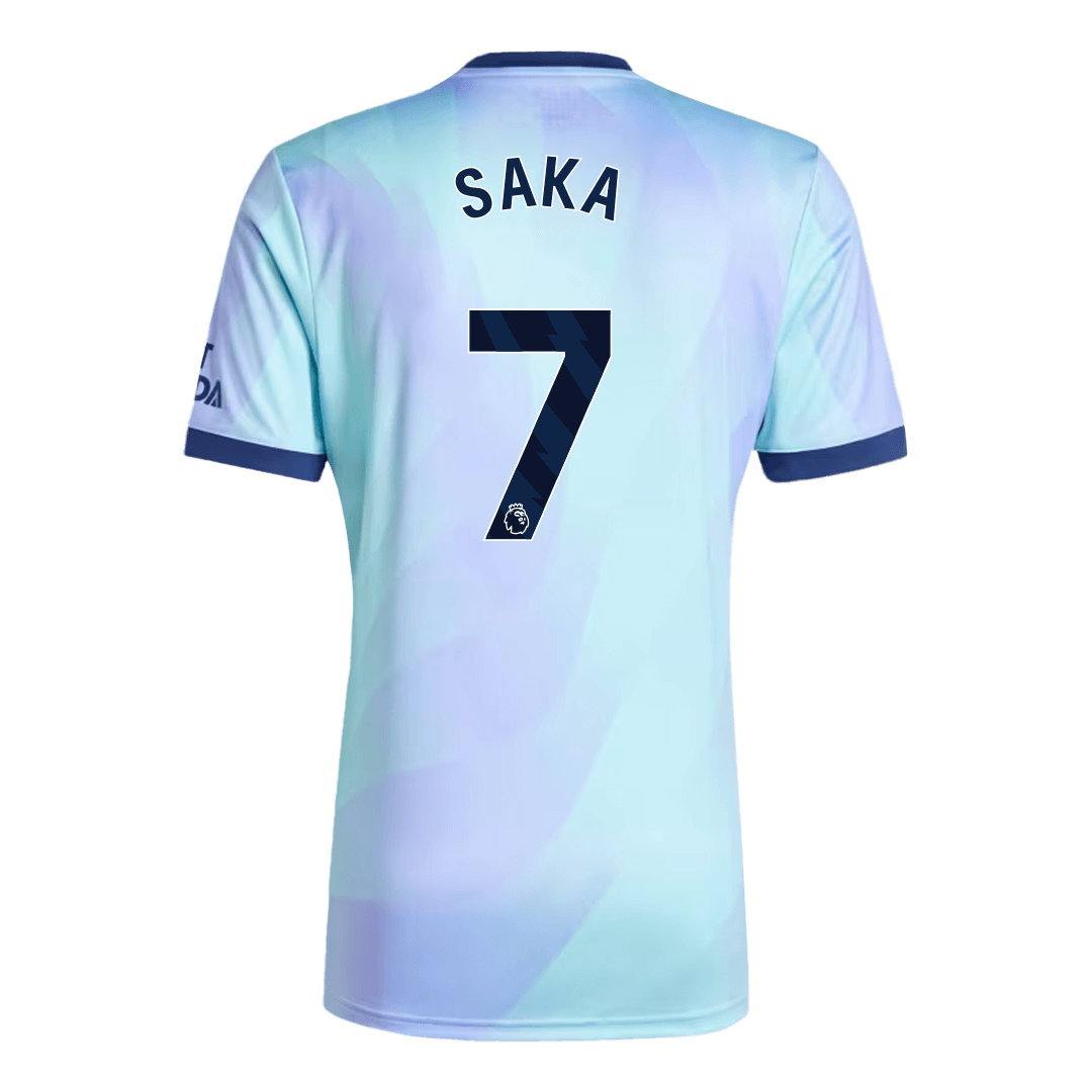 Arsenal Jersey Custom SAKA #7 Soccer Jersey Third Away - bestsoccerstore