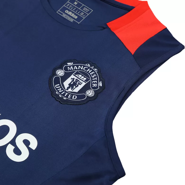 Manchester United Pre-Match Training Vest 2024/25 Navy - bestsoccerstore