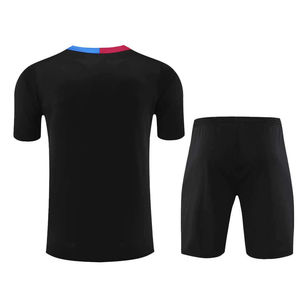 Barcelona Pre-Match Soccer Uniform Kits