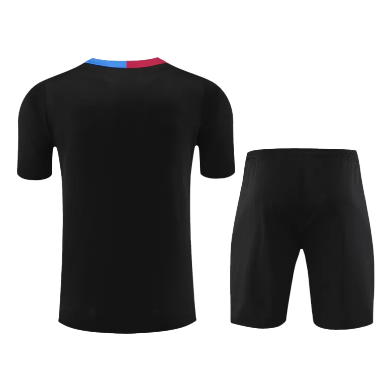 Barcelona Pre-Match Soccer Jersey Kit(Jersey+Shorts) 2024/25 - bestsoccerstore