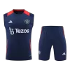 Manchester United Pre-Match Soccer Jersey Vest Kit(Jersey+Shorts) 2024/25 - bestsoccerstore