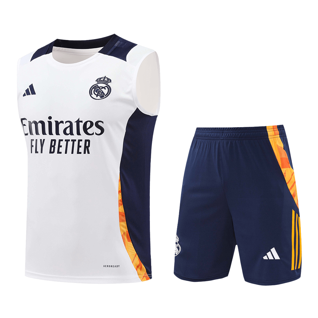 Real Madrid Pre-Match Soccer Uniform Kits
