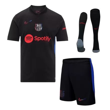 Barcelona Away Custom Full Soccer Kit 2024/25 - bestsoccerstore