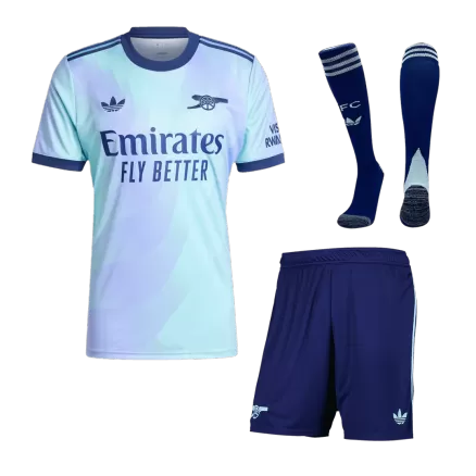 Arsenal Third Away Custom Full Soccer Kit 2024/25 - bestsoccerstore