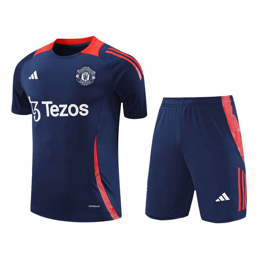 Manchester United Pre-Match Soccer Uniform Kits