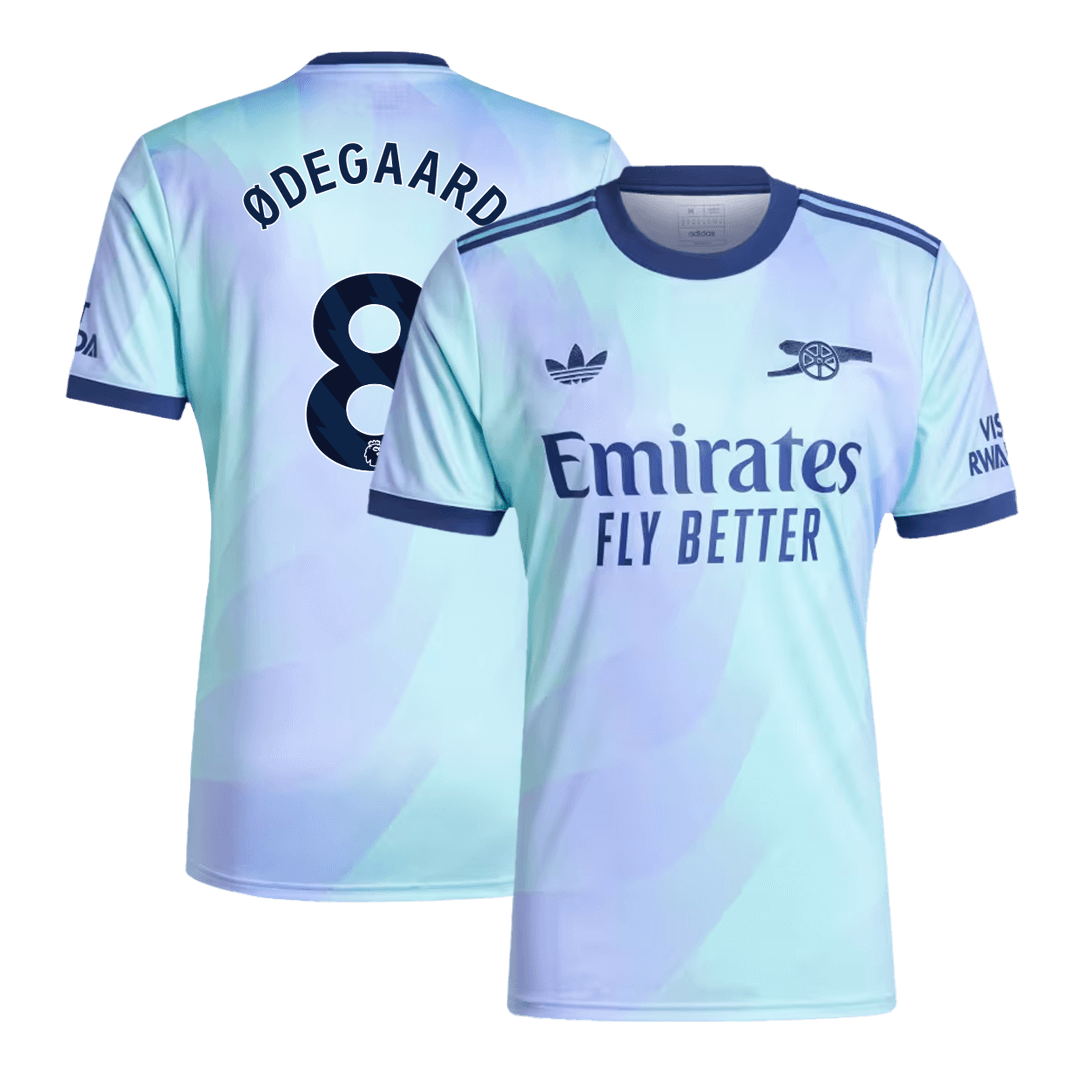 Arsenal Jersey Custom ØDEGAARD #8 Soccer Jersey Third Away - bestsoccerstore