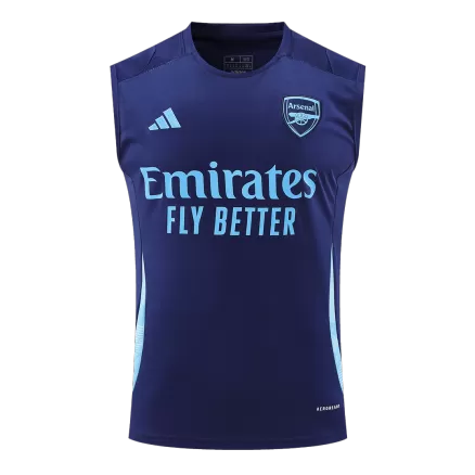 Arsenal Pre-Match Training Vest 2024/25 Navy - bestsoccerstore