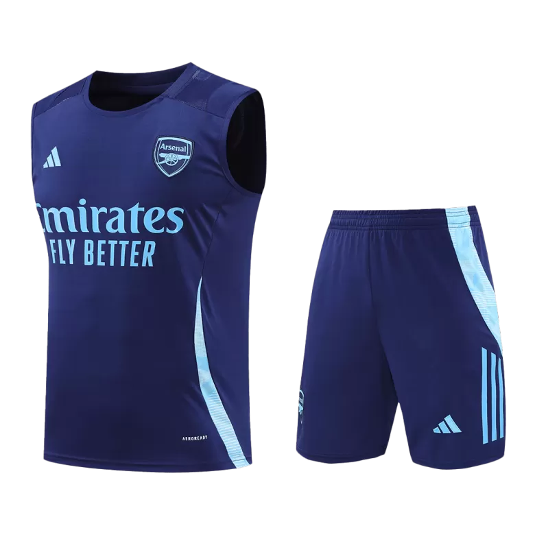 Arsenal Pre-Match Soccer Jersey Vest Kit(Jersey+Shorts) 2024/25 - bestsoccerstore