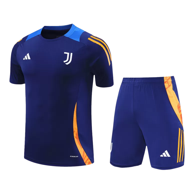 Juventus Pre-Match Soccer Jersey Kit(Jersey+Shorts) 2024/25 - bestsoccerstore