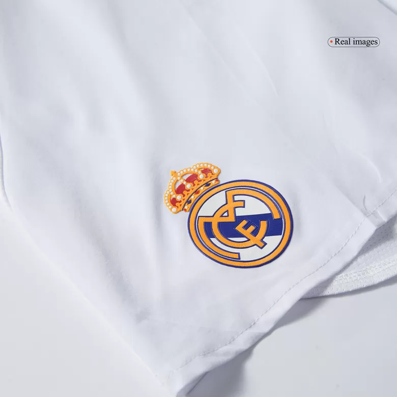 Authentic Real Madrid Soccer Shorts Custom Home 2024/25 - bestsoccerstore