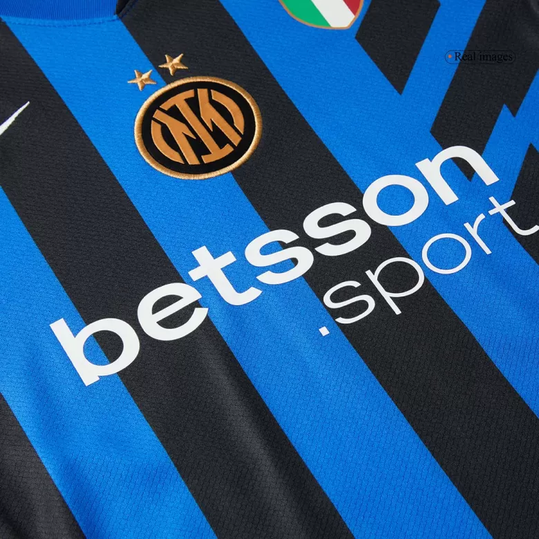 Inter Milan Soccer Jersey Home Custom Shirt 2024/25 - bestsoccerstore