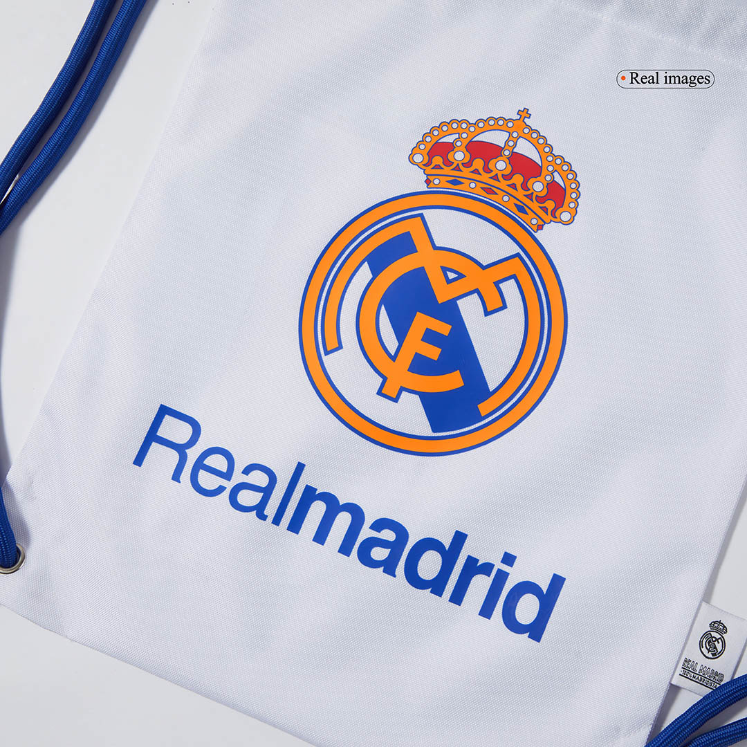 Real Madrid Gymsack White (Not Sold Alone) - bestsoccerstore