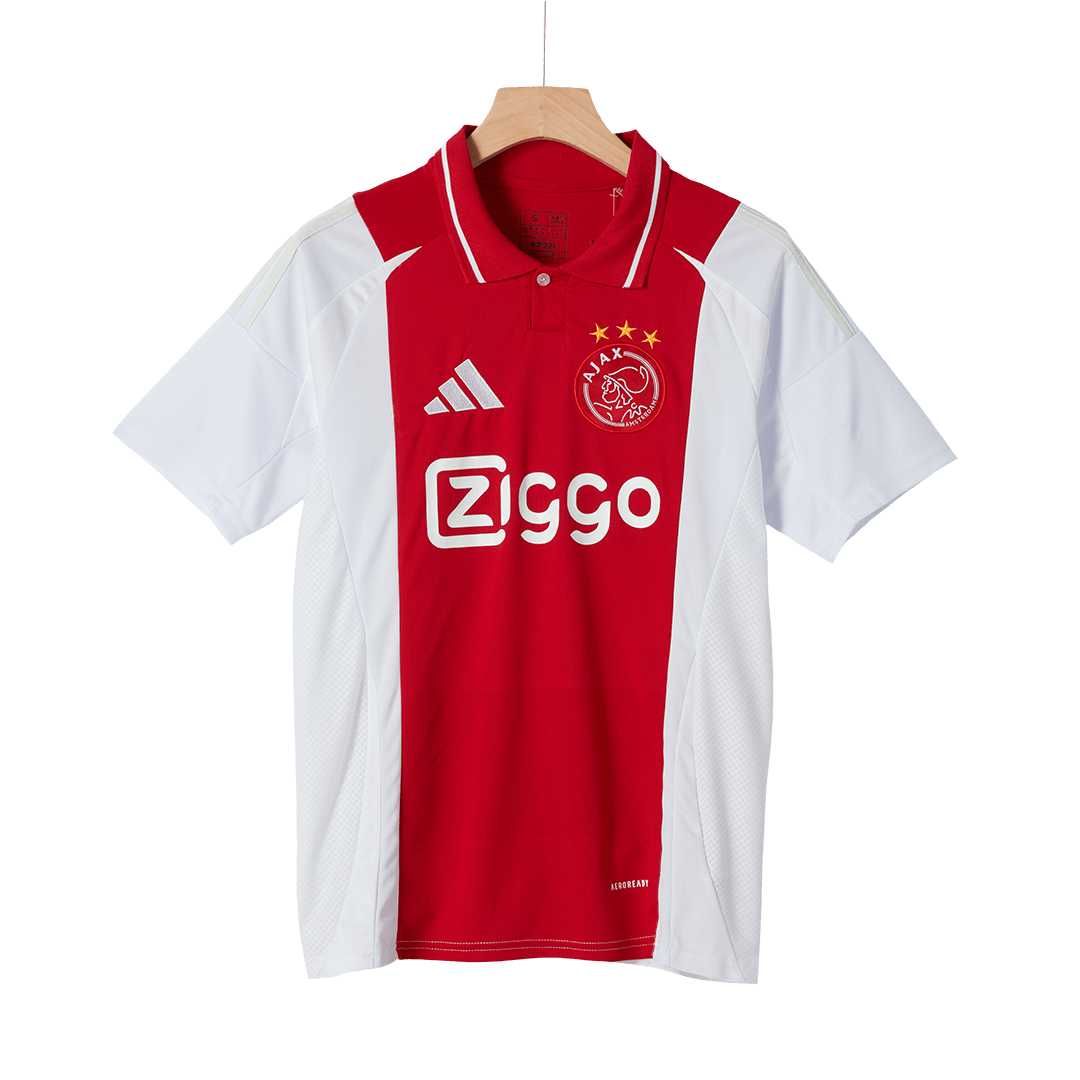 Ajax Soccer Jersey Home Custom Shirt - bestsoccerstore