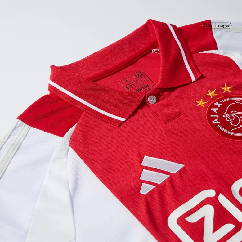 Ajax Soccer Jersey Home Custom Shirt 2024/25 - bestsoccerstore